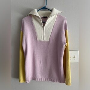 Express color block sweater!